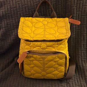 Quilted Nylon Orla Kiely Backpack